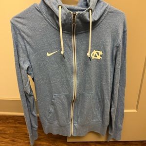 UNC Nike Full Zip Hoodie